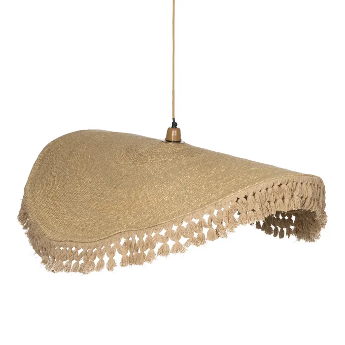 Lustre, Lampi suspendate - Lustră ondulată boemă|Iluminat decorativ impresionant