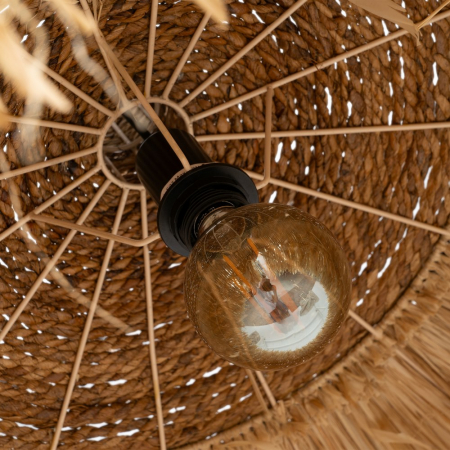 Lustra mare fibre naturale decor tropical [6]