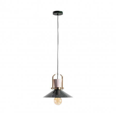 Lustra Art Deco fier colorata|Lustre retro [1]