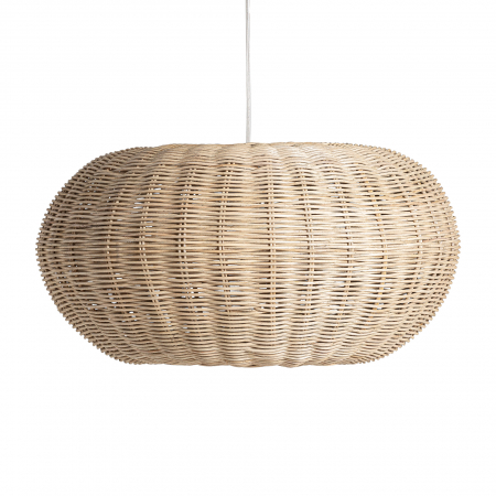 Lustre, Lampi suspendate - Lustra boho ratan|Corpuri iluminat eclectice