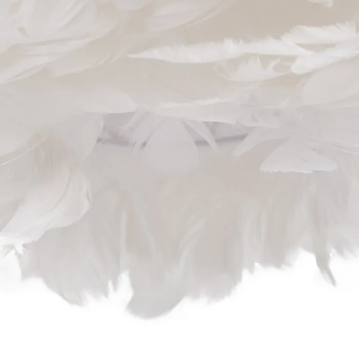 Lampa Suspendata Feather, Pene, Alb - creativdeco.ro [2]