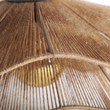 Lustra iuta boho vintage|Corpuri iluminat premium [3]