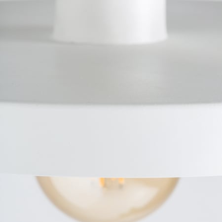 Lustra Art Deco fier alb lemn mango|Lustre elegante [2]