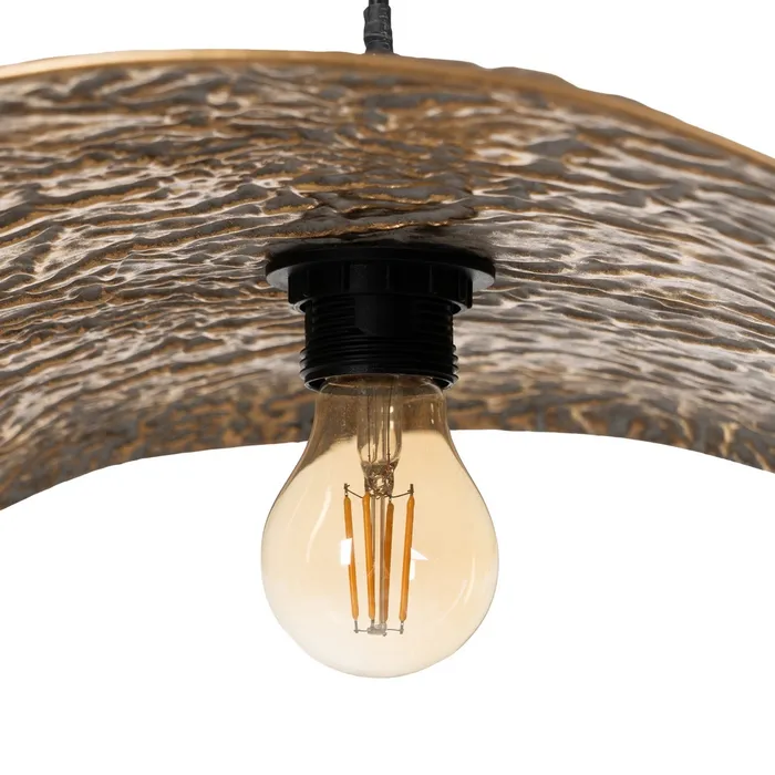 Lustră aurie metalică|Iluminat modern de calitate [5]
