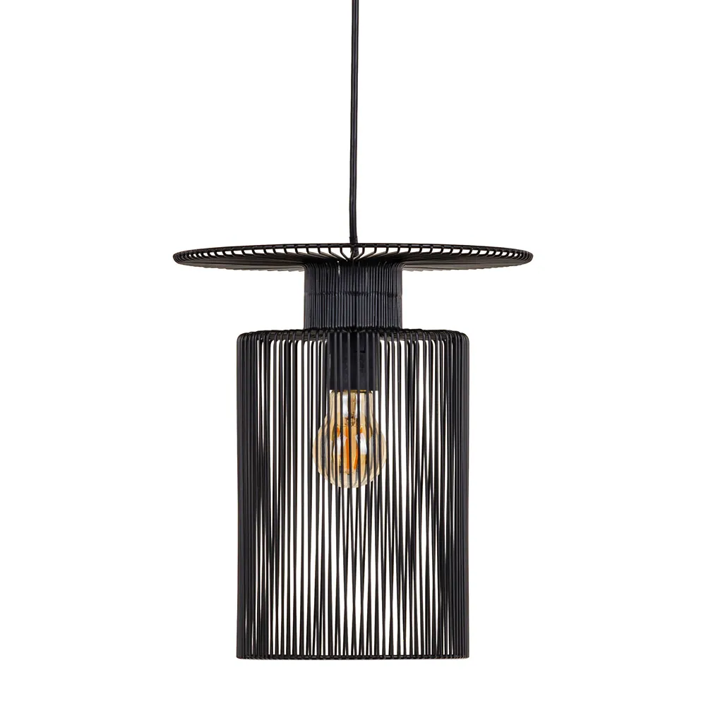 Lustre, Lampi suspendate - Lustra Refined Metal Negru - CreativDeco.ro