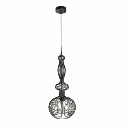 Lustra industriala Brighton neagra|Lustre moderne premium [1]