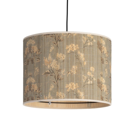 Lustre, Lampi suspendate - Lustră suspendată din bambus florală