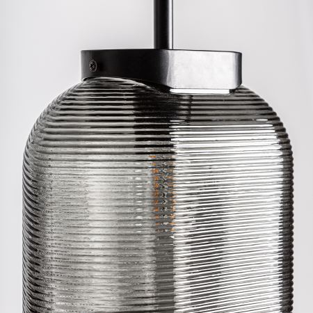 Lustra neagra contemporana|Iluminat decorativ premium [2]