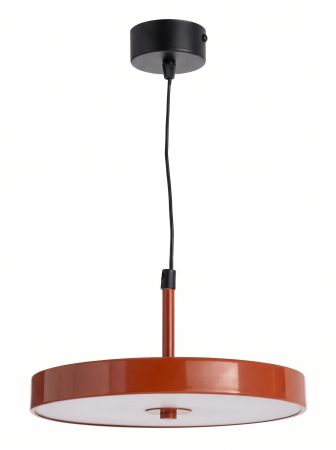Lustră suspendată terracotta cu LED