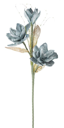 Magnolia albastra artificiala CreativDeco - Decoratiuni premium pentru casa