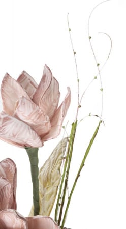 Magnolia roz artificiala CreativDeco - Aranjamente florale elegante si durabile [3]