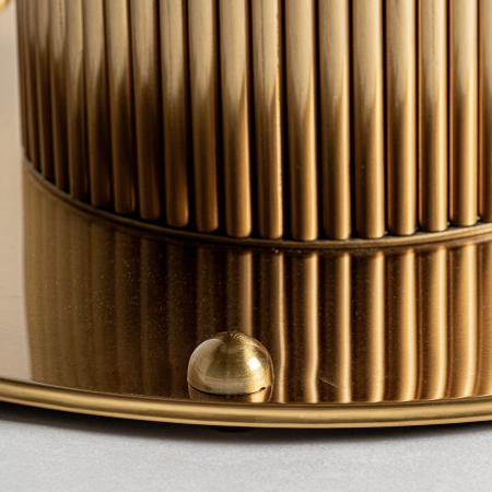 Masa bar Art Deco marmura si auriu|Mese elegante [4]