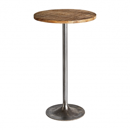 Masa bar inalta vintage metal lemn|Mese bar impunatoare [1]