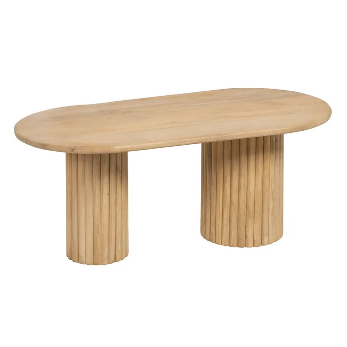 masa din lemn masiv CreativDeco pentru dining contemporan