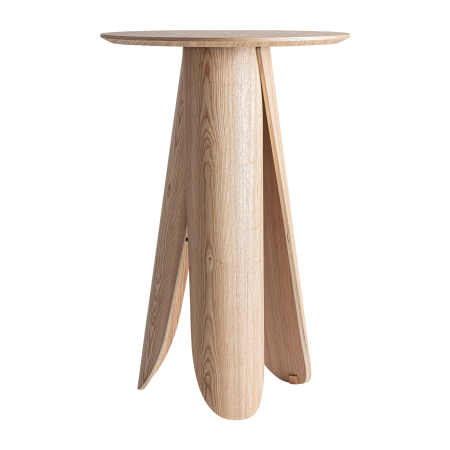 Mese - Masă de bar din lemn pentru bucătărie și HoReCa cu design sculptural