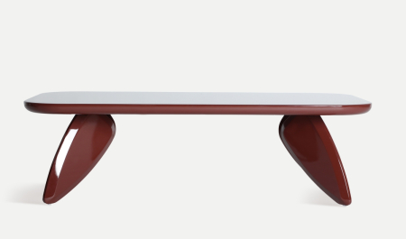 Masute Cafea - Masă cafea Alentejo MDF burgundy