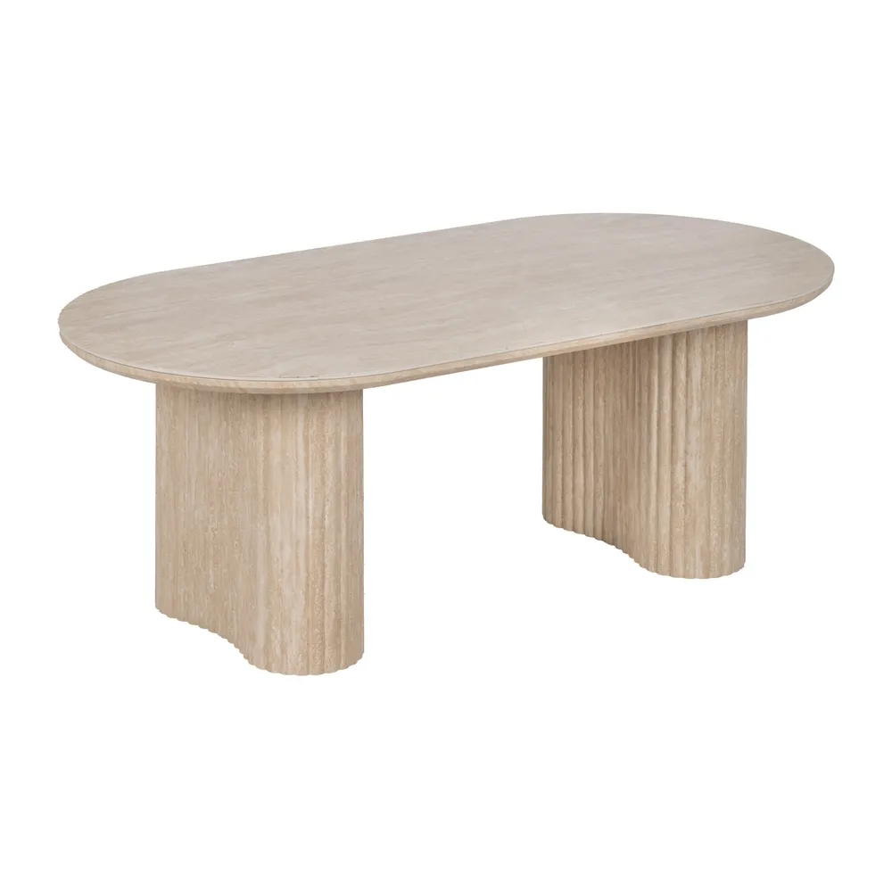 Masa de cafea din piatra sinterizata MDF|Mese de cafea moderne pentru interioare contemporane [2]