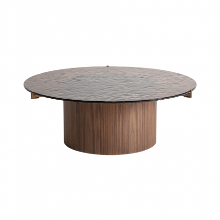 Masa cafea Art Deco lemn stratificat sticla|Mese living [1]