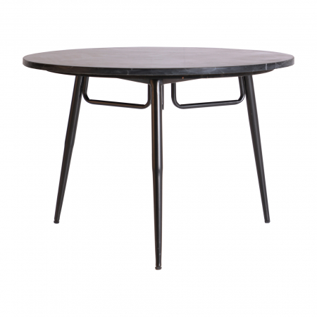 Masute Cafea - Masa cafea metal negru contemporana|Mese moderne living