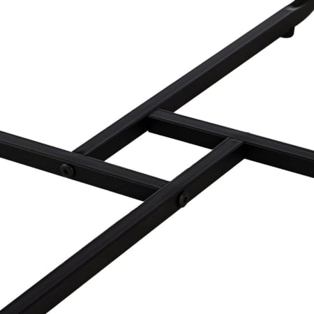 Masă de cafea maro din MDF și metal în stil modern [5]