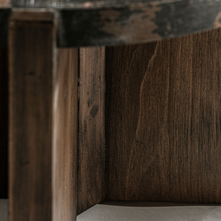 Masa cafea Coloniala rotunda | Mese living elegante [3]
