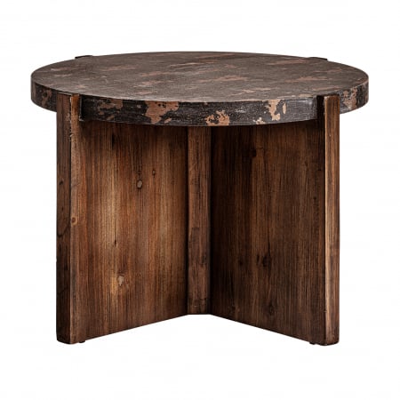Masute Cafea - Masa cafea Coloniala rotunda | Mese living elegante