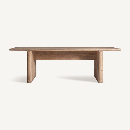 Mese Dining - Masă de dining din lemn de mango cu design modern Jacquard