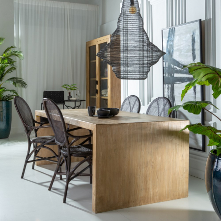 Masa dining lemn pin rustica natur [2]