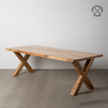 Mese Dining - Masa dining salcam mare 240 cm blat gros