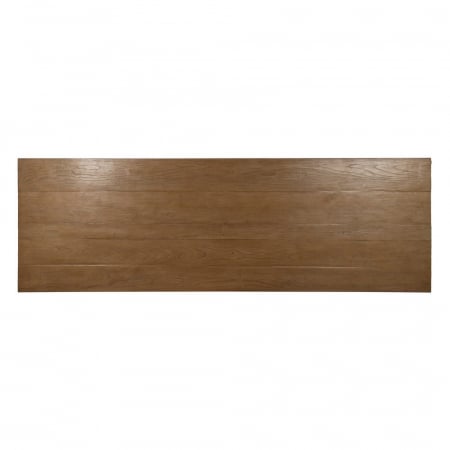 Masă dining stejar 300 cm cu bară metalică – rustic industrial statement [6]