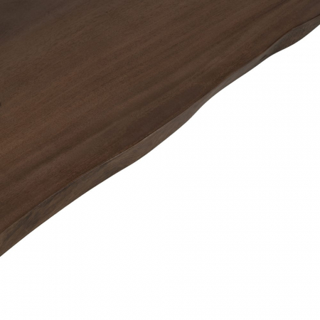 Masă dining suar & metal 240 cm – stil industrial sculptural [4]