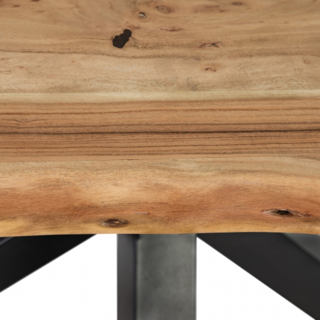 Masa Dining Lemn Acacia CreativDeco - Stil Natural si Industrial [2]