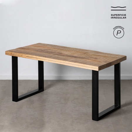 Masa Dining Rustica CreativDeco - Design Industrial si Natural pentru Casa