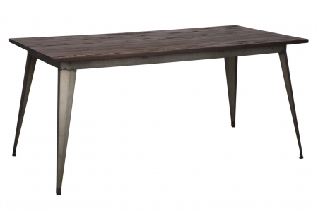 Mese Dining - Masa dining industriala vintage lemn si metal CreativDeco