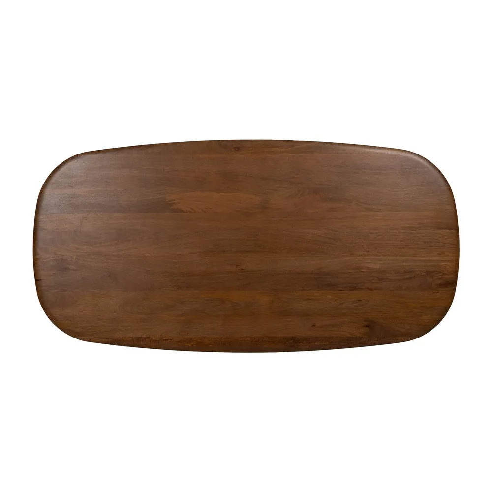 Masa de dining ovala din lemn masiv | Mese de sufragerie [5]