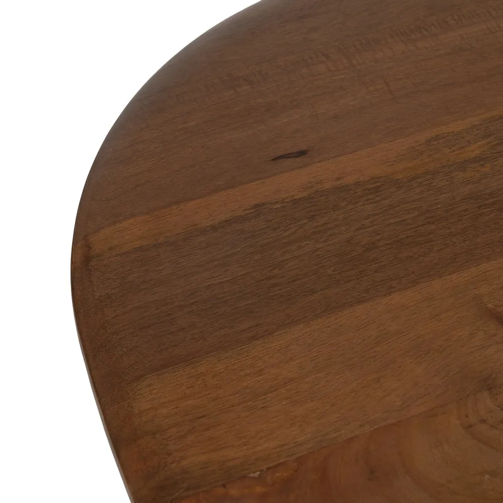 Masa de dining ovala din lemn masiv | Mese de sufragerie [2]