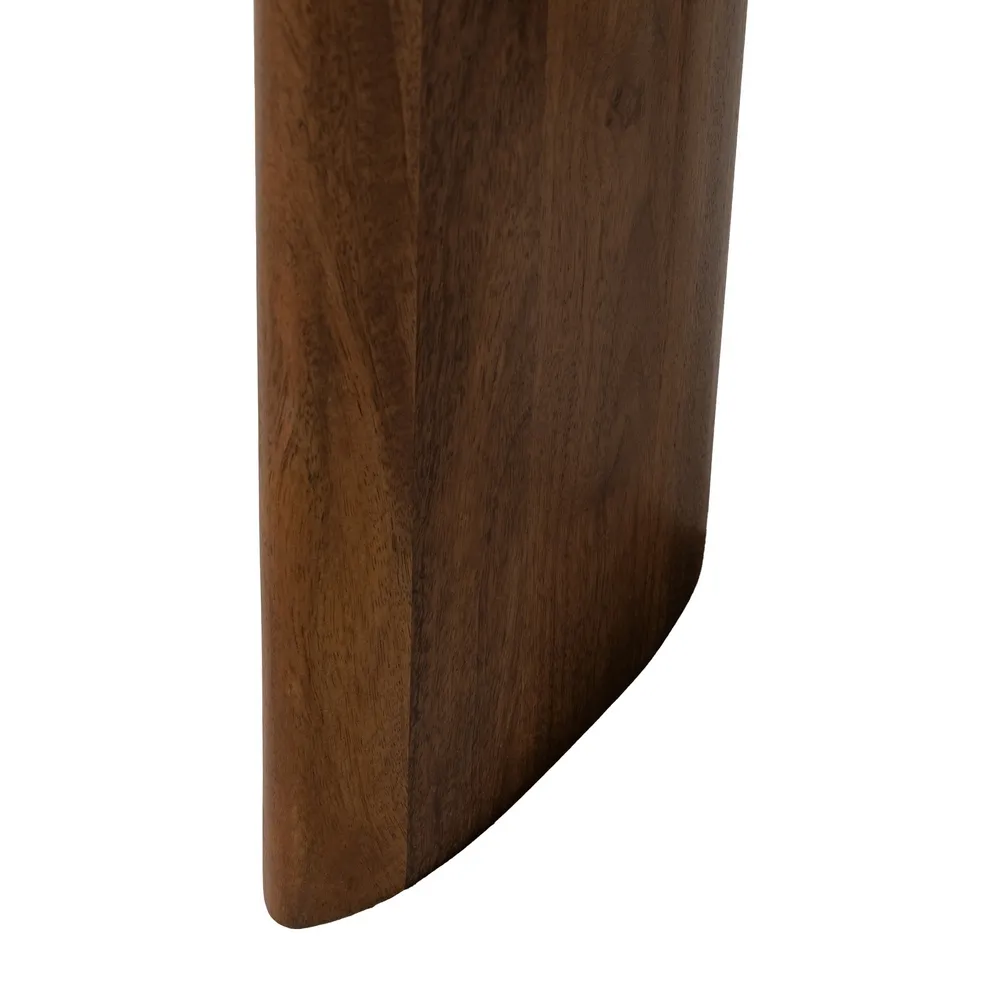 Masa de dining ovala din lemn masiv | Mese de sufragerie [4]