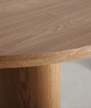 Masă dining ovală MDF furnir nuc SOMA – titlu imagine principală [5]