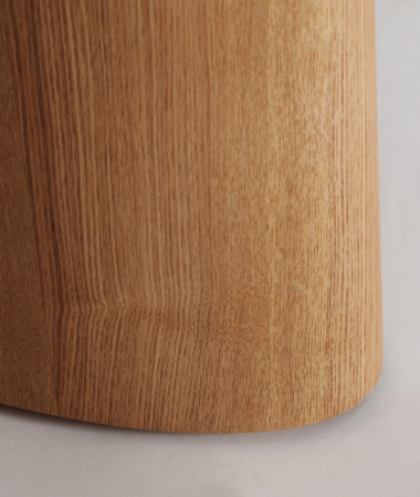 Masă dining ovală MDF furnir nuc SOMA – titlu imagine principală [3]