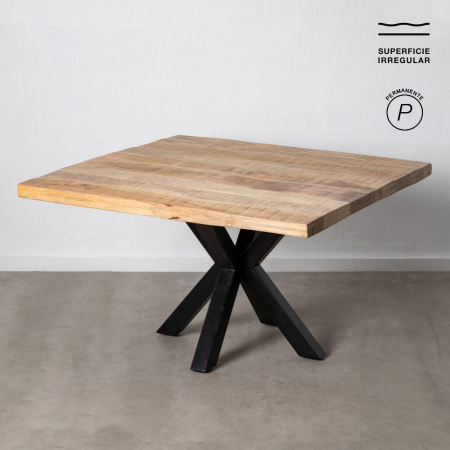Masa din Lemn Mango CreativDeco - Design Industrial pentru Dining