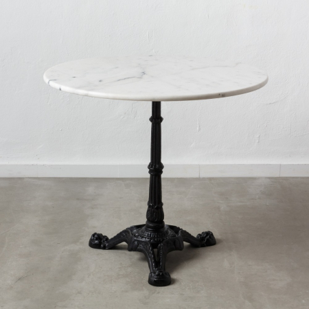 Mese Dining - masa rotunda marmura naturala CreativDeco pentru living