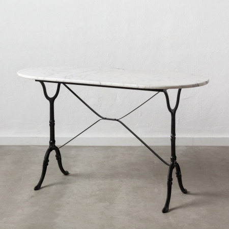 Mese Dining - masa eleganta marmura fier forjat CreativDeco pentru interioare