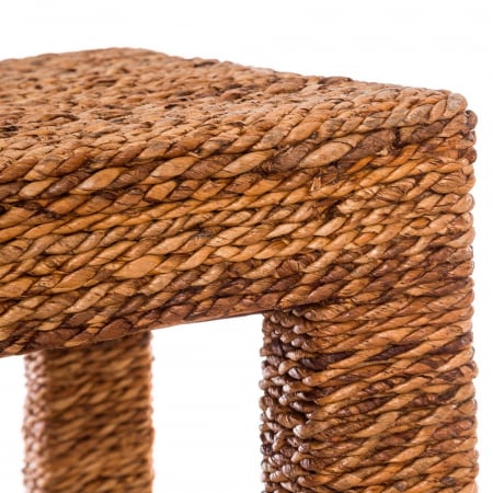 Masă 150 cm din fibre naturale împletite manual [2]
