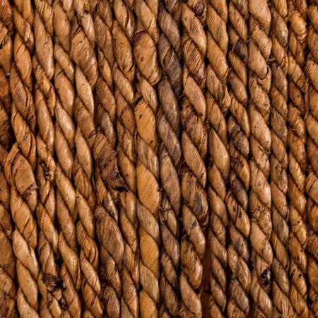 Masă 150 cm din fibre naturale împletite manual [4]