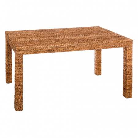 Mese Dining - Masă 150 cm din fibre naturale împletite manual