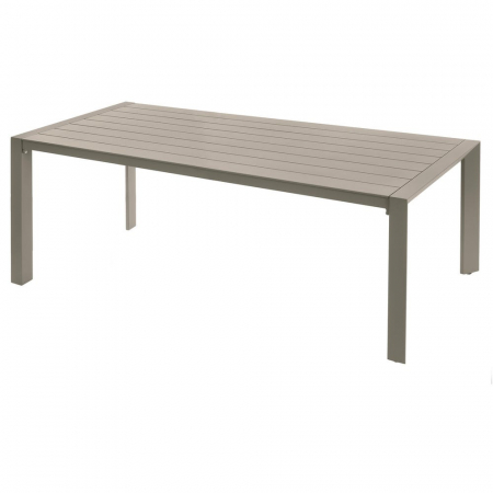Masă IO 280 silt – aluminiu vopsit, lamele, vedere laterală [5]