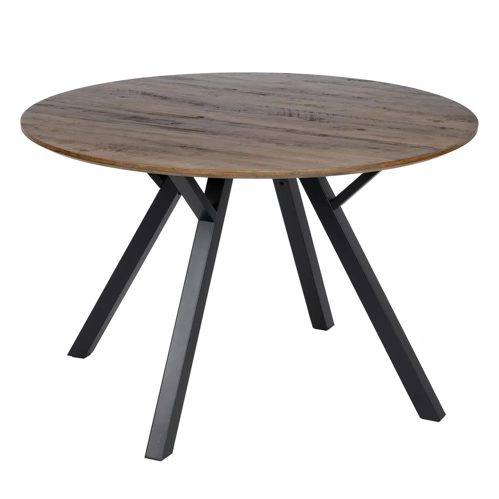 Mese Dining - Masa Dining Maro Negru, MDF Metal - CreativDeco.ro