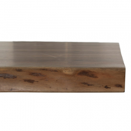 Masă dining 260 cm acacia natur & picioare metalice negre [4]