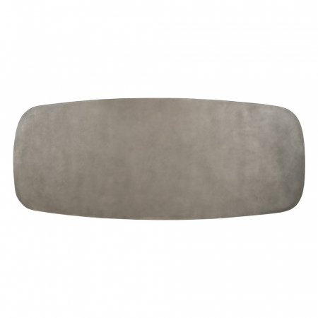Masă dining 240 cm microciment & stejar – design contemporan [6]