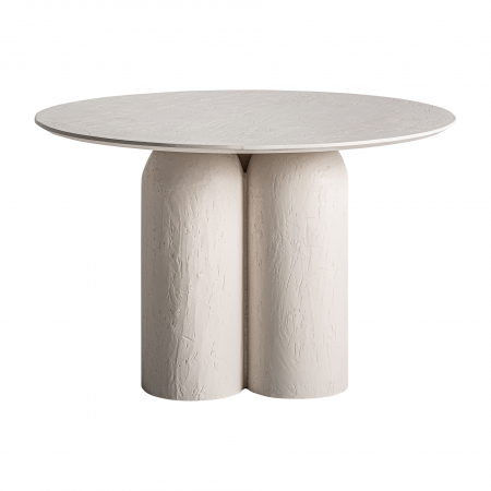 Masa dining lemn mango contemporana|Mese rotunde premium [1]